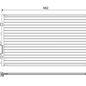 VALEO 822666 - Condensatore, climatizzatore ATP Autoricambi Prezzo Basso