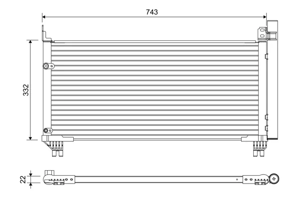 Acquista Ora VALEO 822661 - Condensatore, climatizzatore ATP Autoricambi