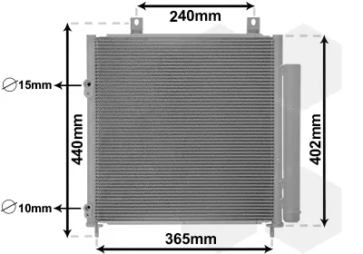 VAN WEZEL 32005251 - Condensatore, climatizzatore ATP Autoricambi Offerta