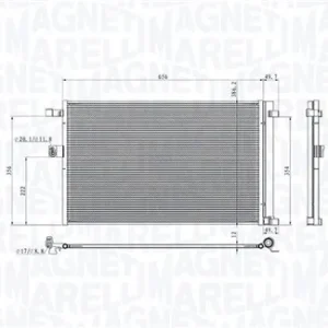 Novità MAGNETI MARELLI 350203104900 - Condensatore, climatizzatore ATP Autoricambi
