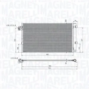Più Venduto MAGNETI MARELLI 350203104700 - Condensatore, climatizzatore ATP Autoricambi