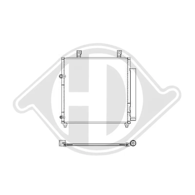 Offerta Speciale DIEDERICHS DCC2042 - Condensatore, climatizzatore ATP Autoricambi