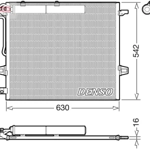 Offerta Speciale DENSO DCN17057 - Condensatore, climatizzatore ATP Autoricambi