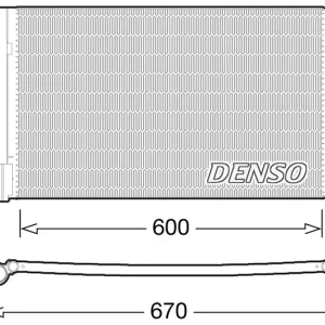 Reso Gratuito DENSO DCN01004 - Condensatore, climatizzatore ATP Autoricambi