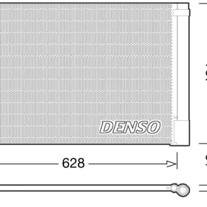 Professionale DENSO DCN05013 - Condensatore, climatizzatore ATP Autoricambi