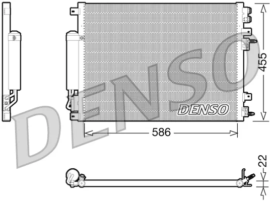 Ordina Subito DENSO DCN06001 - Condensatore, climatizzatore ATP Autoricambi