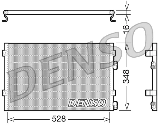 Affare DENSO DCN06004 - Condensatore, climatizzatore ATP Autoricambi