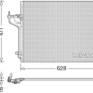 DENSO DCN10029 - Condensatore, climatizzatore ATP Autoricambi Prezzo Di Fabbrica