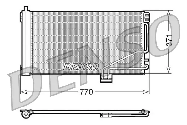 Prezzo Conveniente DENSO DCN17014 - Condensatore, climatizzatore ATP Autoricambi