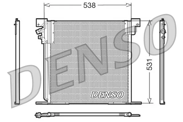 Ultimissimo Modello DENSO DCN17030 - Condensatore, climatizzatore ATP Autoricambi