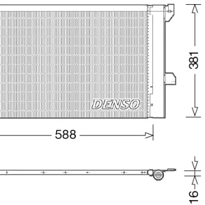 DENSO DCN20007 - Condensatore, climatizzatore ATP Autoricambi Ordina Subito