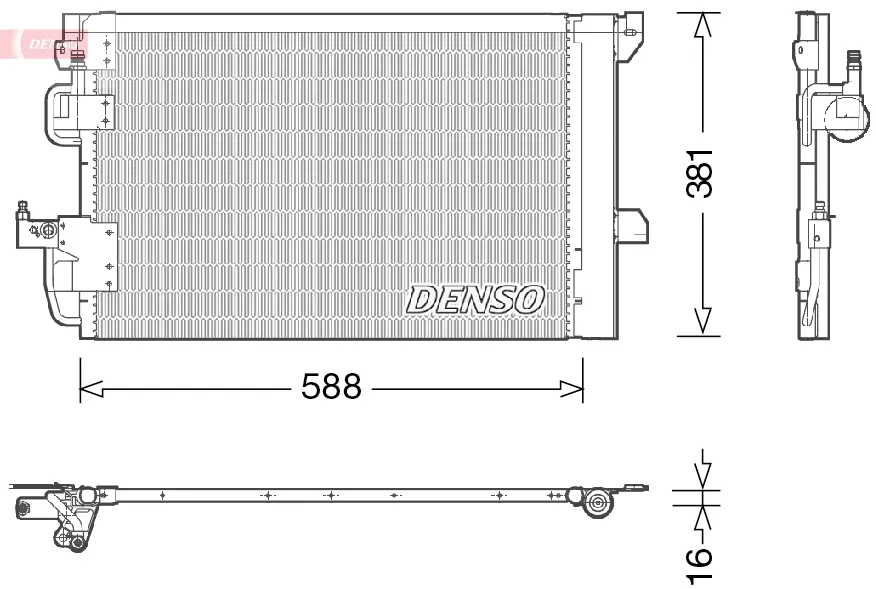 DENSO DCN20007 - Condensatore, climatizzatore ATP Autoricambi Ordina Subito