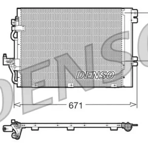 DENSO DCN20009 - Condensatore, climatizzatore ATP Autoricambi Esclusivo