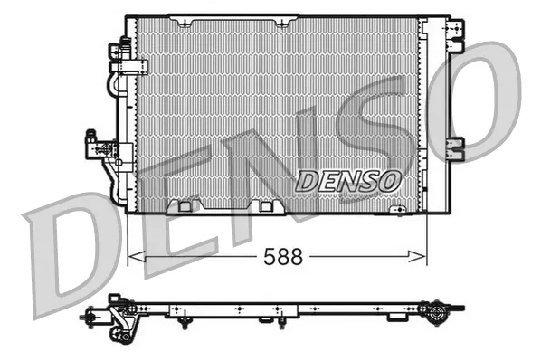 DENSO DCN20011 - Condensatore, climatizzatore ATP Autoricambi A Buon Prezzo