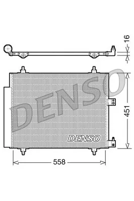 DENSO DCN21005 - Condensatore, climatizzatore ATP Autoricambi Compra Adesso
