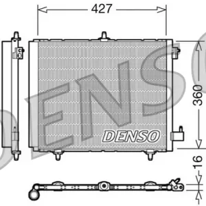 Direttamente Dal Produttore DENSO DCN21009 - Condensatore, climatizzatore ATP Autoricambi