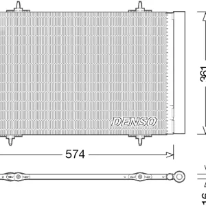 DENSO DCN21020 - Condensatore, climatizzatore ATP Autoricambi Must-Have