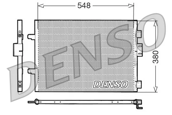 Saldi DENSO DCN23007 - Condensatore, climatizzatore ATP Autoricambi