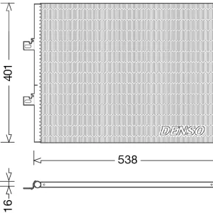 DENSO DCN23026 - Condensatore, climatizzatore ATP Autoricambi Occasione Imperdibile