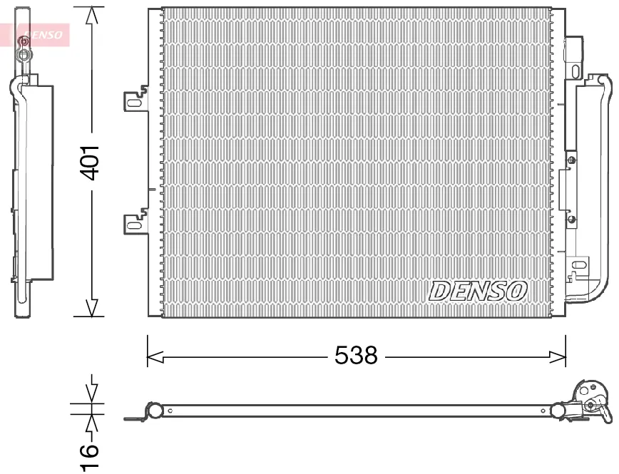 DENSO DCN23026 - Condensatore, climatizzatore ATP Autoricambi Occasione Imperdibile