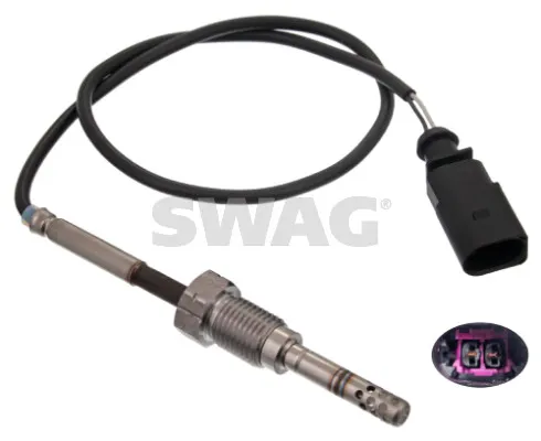 SWAG 30 94 9264 - Sensore, Temperatura gas scarico ATP Autoricambi Popolare
