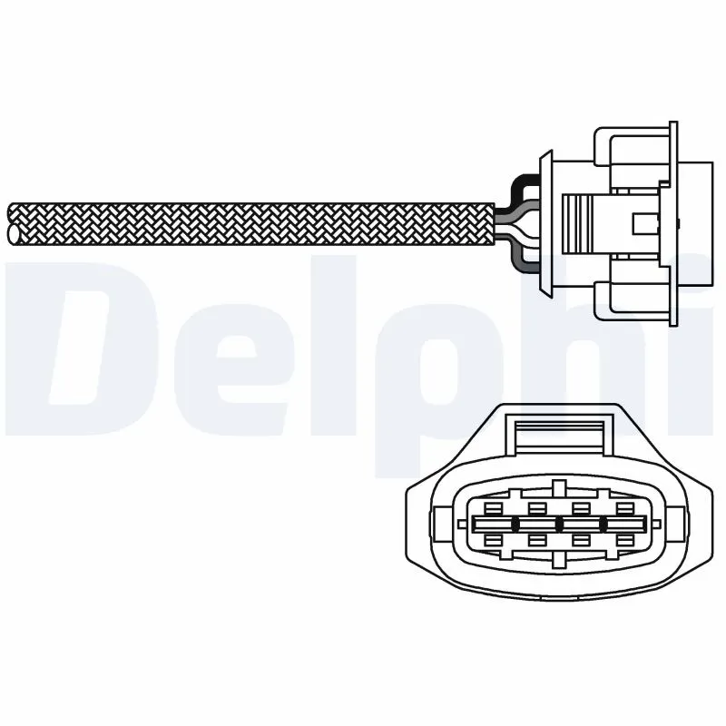 DELPHI ES10792-12B1 - Sonda lambda ATP Autoricambi Nuovo Arrivo