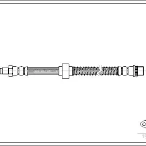 Miglior Prezzo CORTECO 19026521 - Flessibile del freno ATP Autoricambi