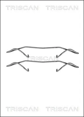TRISCAN 8105 241598 - Kit accessori, Pastiglia freno ATP Autoricambi Prezzo Conveniente