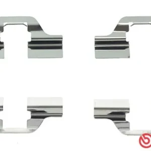 BREMBO A 02 205 - Kit accessori, Pastiglia freno ATP Autoricambi Esclusivo