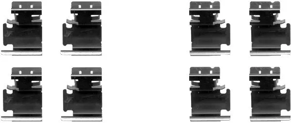 HELLA 8DZ 355 203-061 - Kit accessori, Pastiglia freno ATP Autoricambi Ultima Occasione