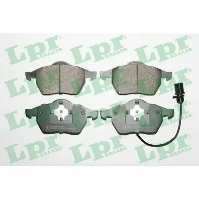 Spedizione Espresso LPR 05P1238 Kit Pastiglie Freno, Freno a Disco