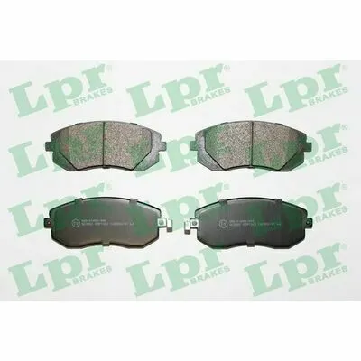 Nuovo Arrivo LPR 05P1363 Kit Pastiglie Freno, Freno a Disco