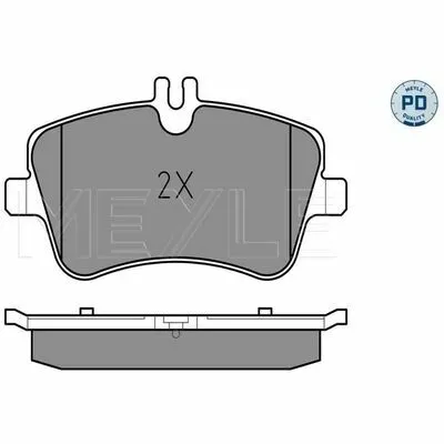 Prezzo Basso MEYLE-PD Advanced performance and design. 025 231 4419/PD Kit Pastiglie Freno, Freno a Disco