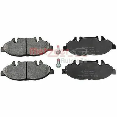 Più Venduto METZGER GREENPARTS 1170145 Kit Pastiglie Freno, Freno a Disco