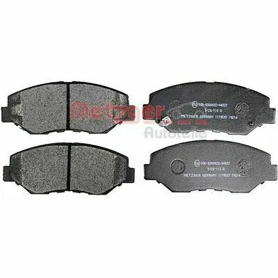 Economico METZGER 1170507 Kit Pastiglie Freno, Freno a Disco