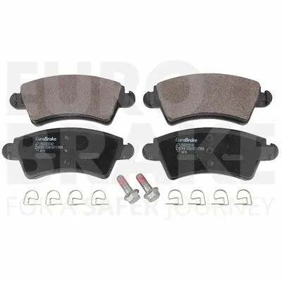 A Buon Prezzo EUROBRAKE 5502223742 Kit Pastiglie Freno, Freno a Disco