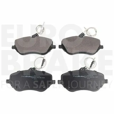 Offerta Speciale EUROBRAKE 5502223744 Kit Pastiglie Freno, Freno a Disco