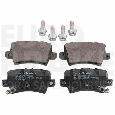 EUROBRAKE 5502222639 Kit Pastiglie Freno, Freno a Disco Bestseller