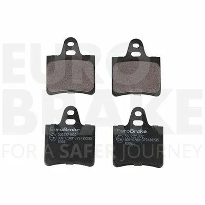 Offerta Del Giorno EUROBRAKE 5502221932 Kit Pastiglie Freno, Freno a Disco