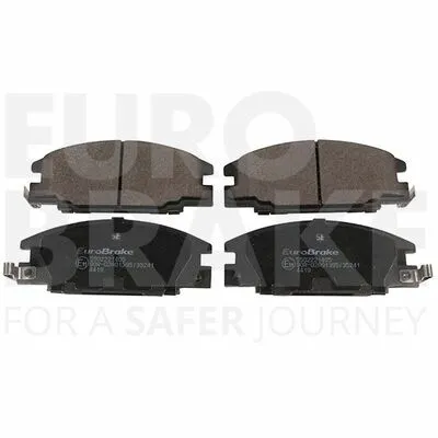 Nuova Collezione EUROBRAKE 5502221405 Kit Pastiglie Freno, Freno a Disco