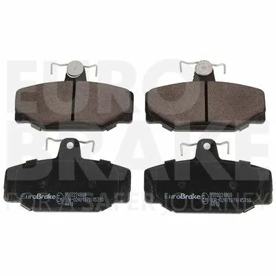 Direttamente Dal Produttore EUROBRAKE 5502224809 Kit Pastiglie Freno, Freno a Disco