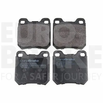 EUROBRAKE 5502223603 Kit Pastiglie Freno, Freno a Disco Quantità Limitata