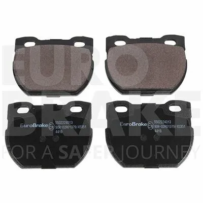 Promozione Esclusiva EUROBRAKE 5502224013 Kit Pastiglie Freno, Freno a Disco