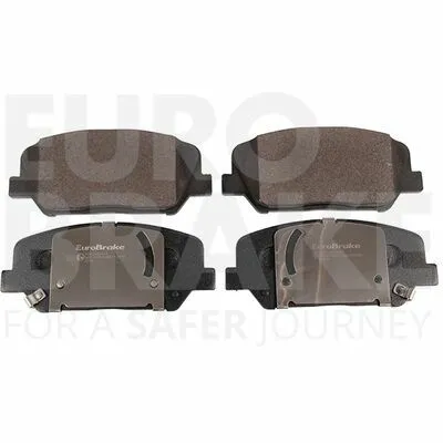 Ultimissimo Modello EUROBRAKE 5502223444 Kit Pastiglie Freno, Freno a Disco
