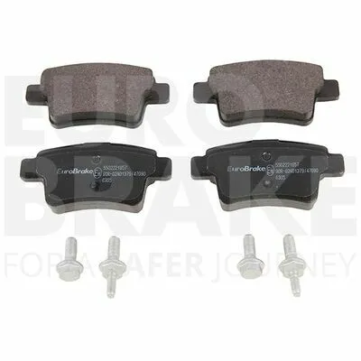 EUROBRAKE 5502221957 Kit Pastiglie Freno, Freno a Disco Ultima Occasione