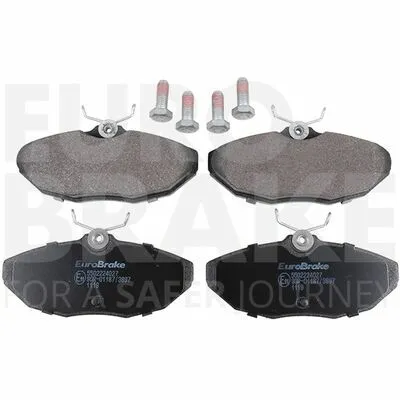 EUROBRAKE 5502224027 Kit Pastiglie Freno, Freno a Disco Esclusivo