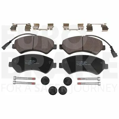 EUROBRAKE 5502229995 Kit Pastiglie Freno, Freno a Disco Pagamento Sicuro