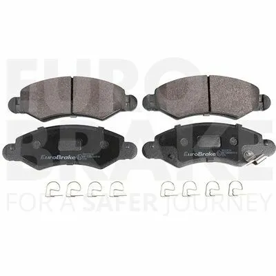 Quantità Limitata EUROBRAKE 5502225216 Kit Pastiglie Freno, Freno a Disco