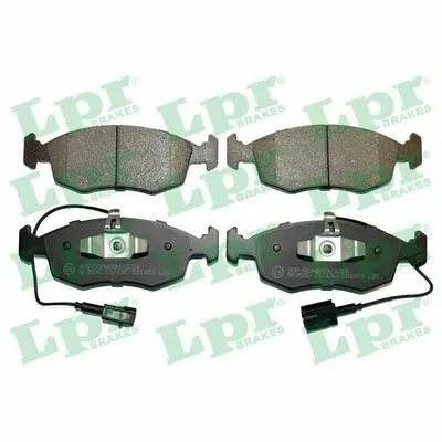 LPR 05P1653 Kit Pastiglie Freno, Freno a Disco Scelto Dai Clienti