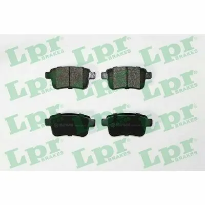 Promozione LPR 05P1487 Kit Pastiglie Freno, Freno a Disco